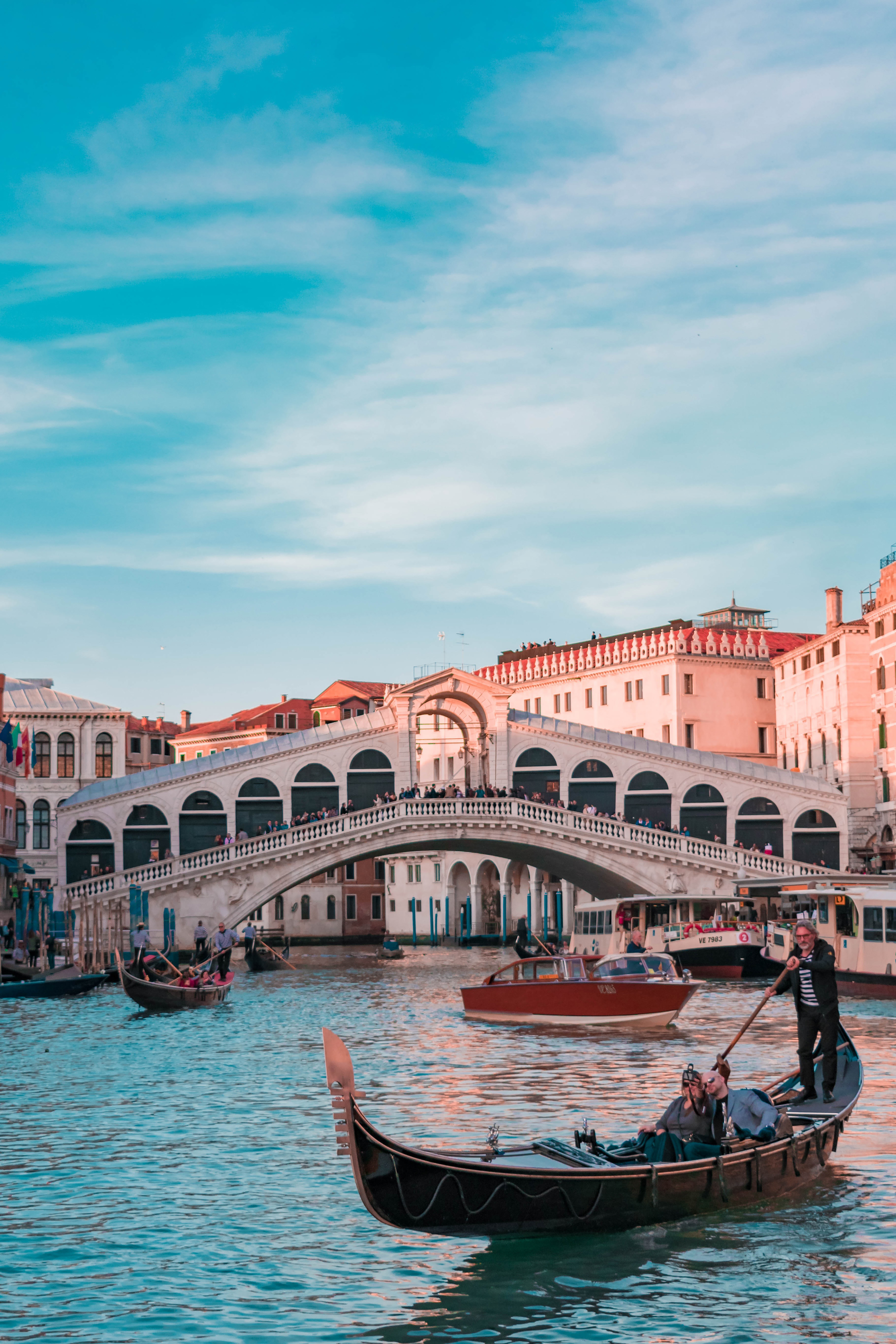 Gondola in venice.